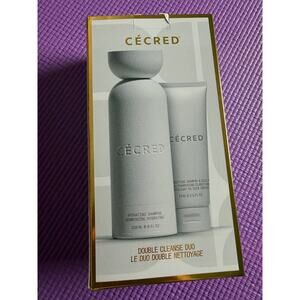 Cecred shampoo duo NEW Double Cleanse Clarifying Hydrating Shampoo & Scalp Scrub